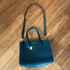 Michael Kors handbag dark green tote